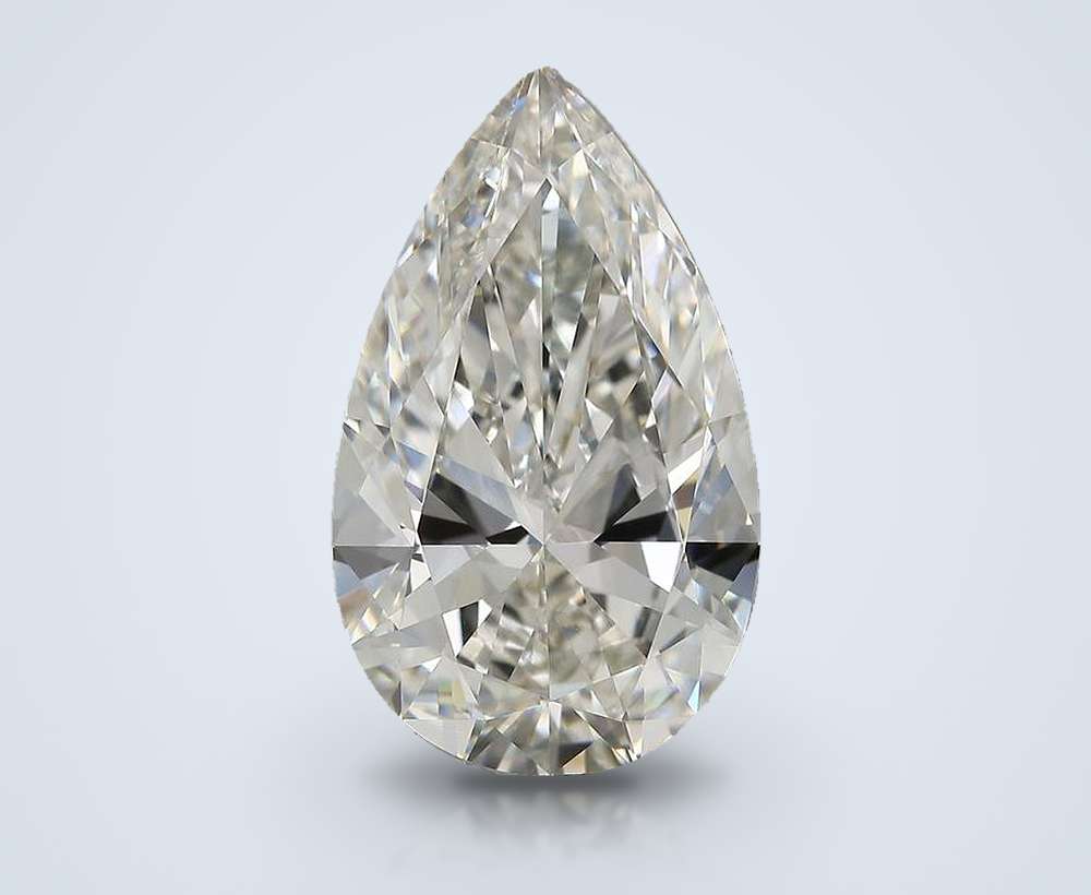 4.52 Carat Pear Lab Diamond