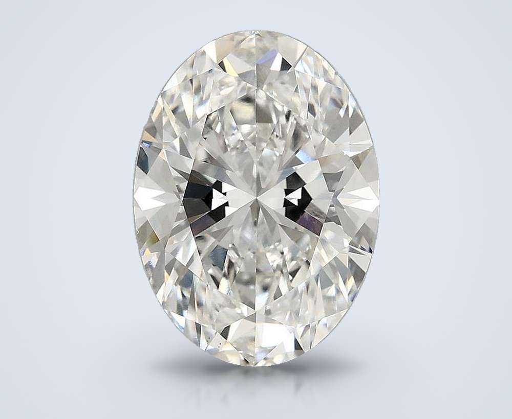 4.00 Carat Oval Lab Diamond