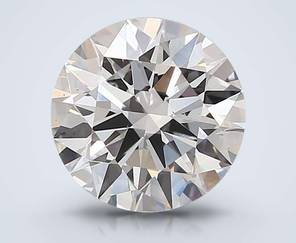 2.55 Carat Round Lab Diamond