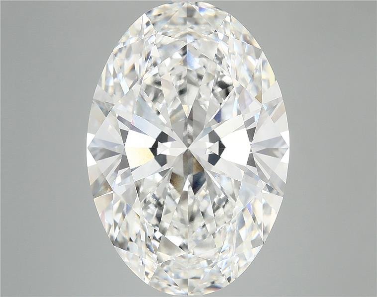 9.80 Carat Oval Lab Diamond