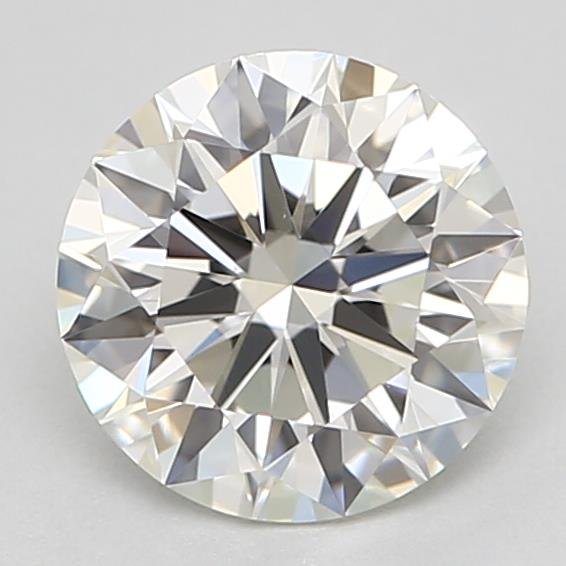 0.61ct J VVS2 Rare Carat Ideal Cut Round Diamond