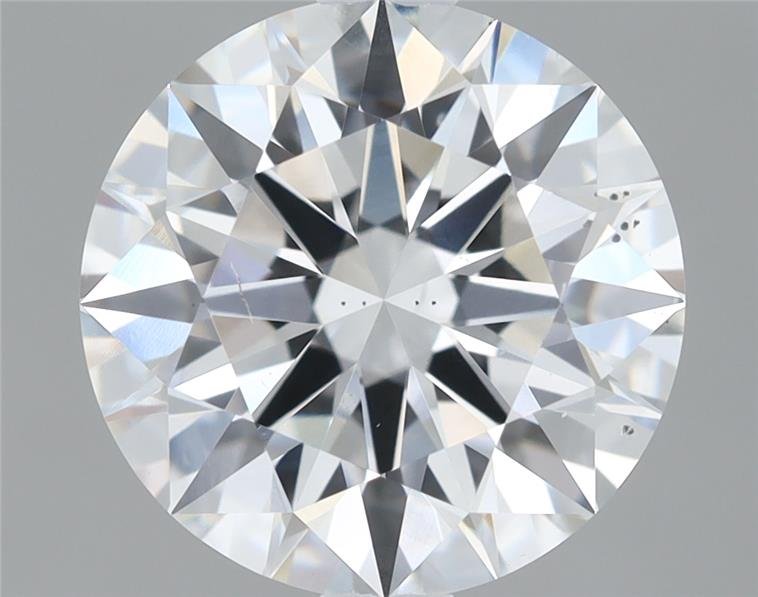 2.24ct F SI1 Rare Carat Ideal Cut Round Lab Grown Diamond