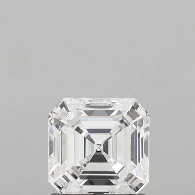 1.01ct D VS1 Rare Carat Ideal Cut Asscher Lab Grown Diamond