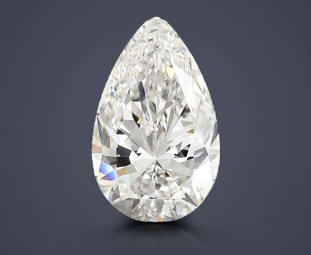3.11 Carat Pear Natural Diamond