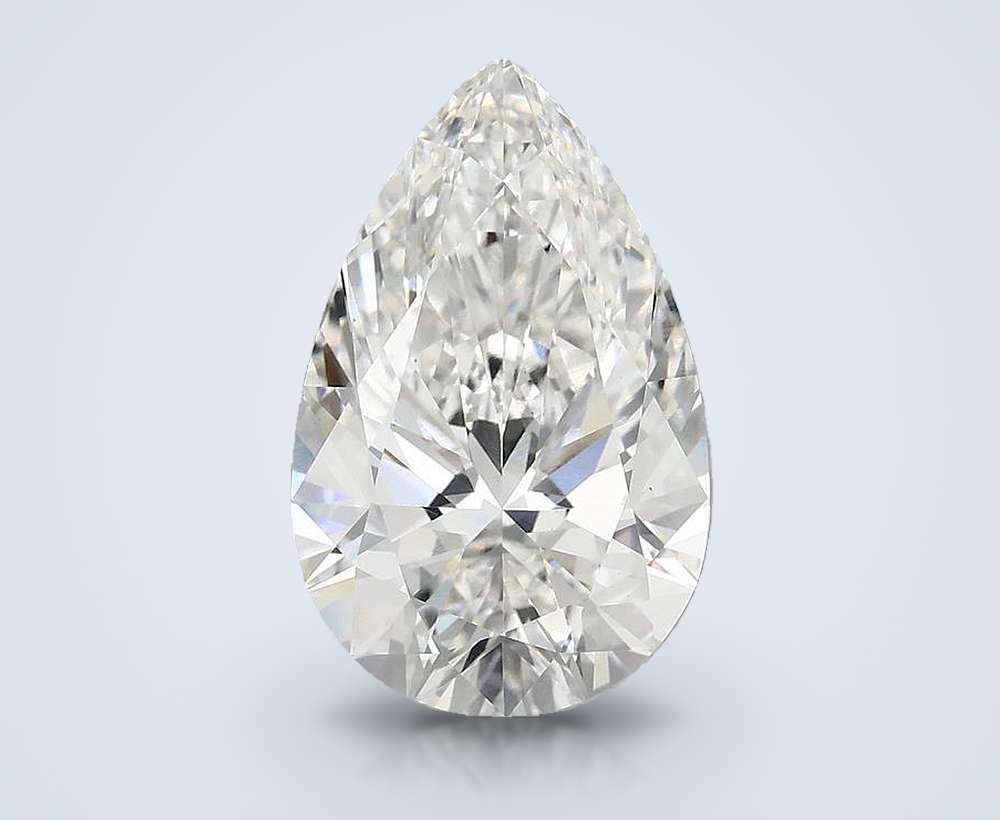 4.92 Carat Pear Lab Diamond