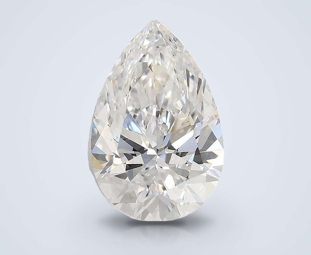 2.07 Carat Pear Lab Diamond