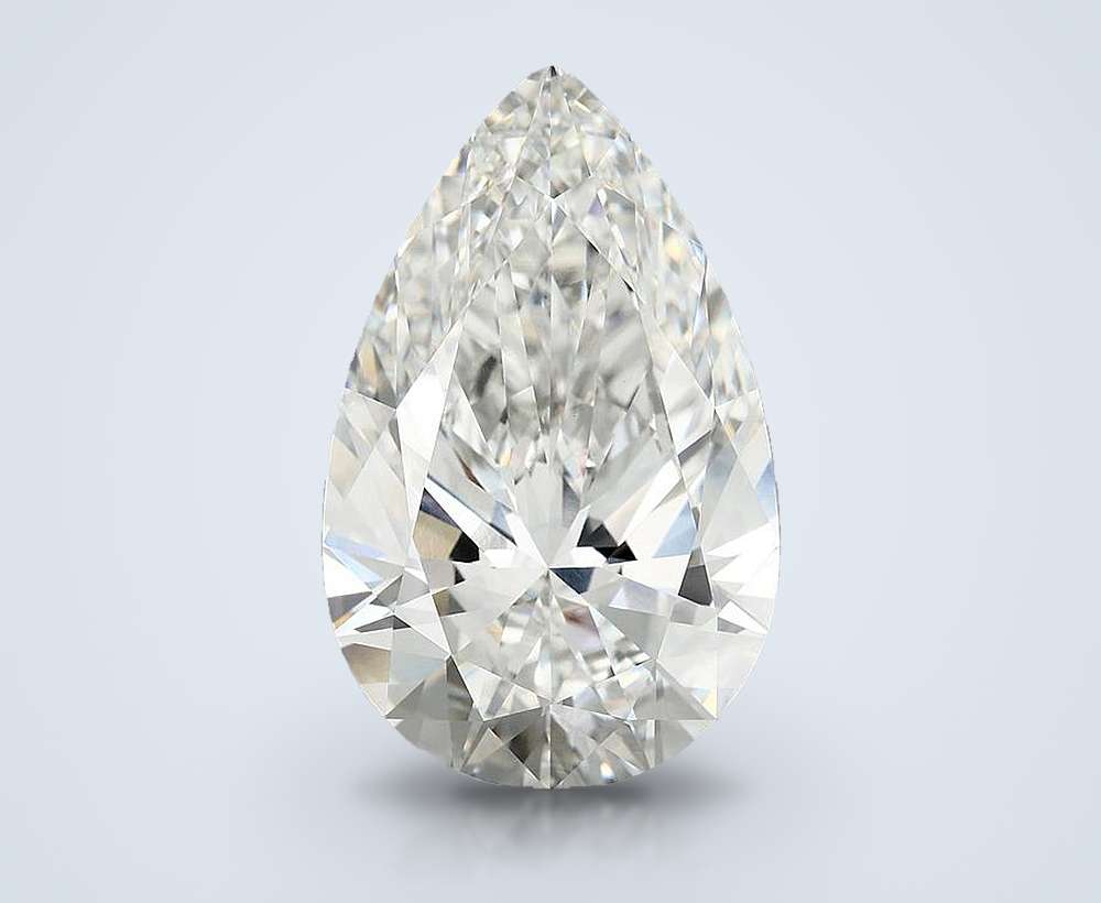 12.29 Carat Pear Lab Diamond