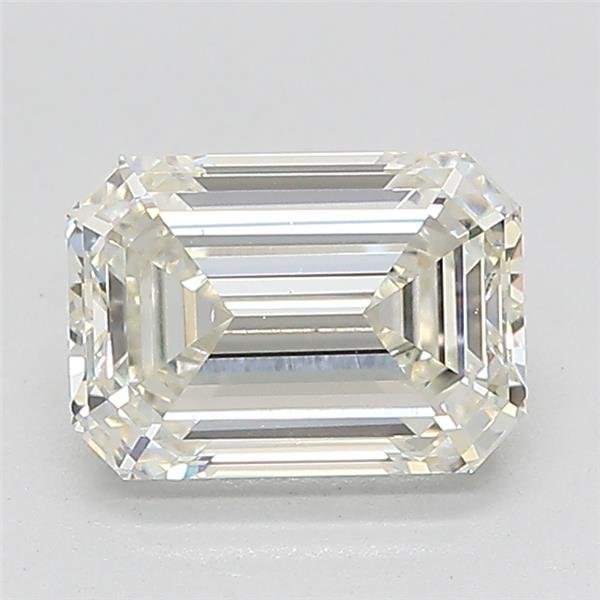 1.62ct H VS1 Rare Carat Ideal Cut Emerald Lab Grown Diamond