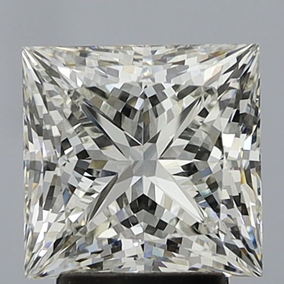 3.67ct H VS1 Rare Carat Ideal Cut Princess Lab Grown Diamond