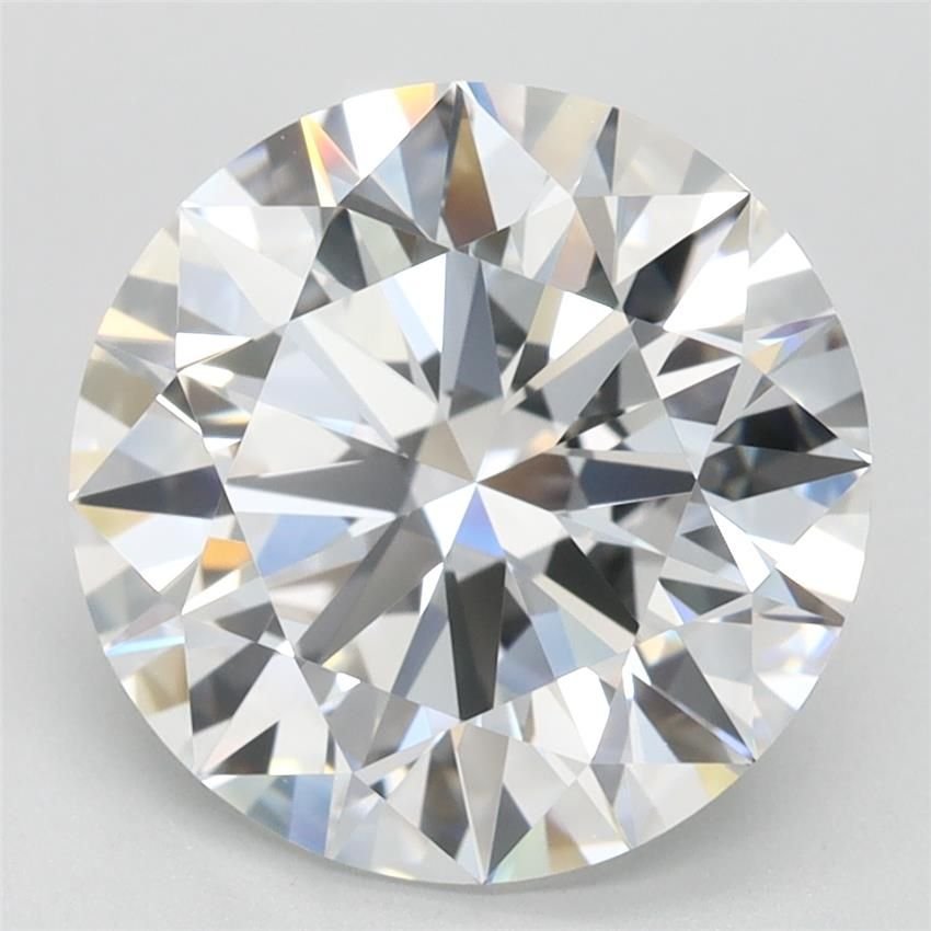 3.61ct D IF Rare Carat Ideal Cut Round Lab Grown Diamond