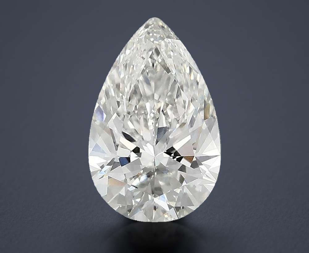 1.58 Carat Pear Lab Diamond