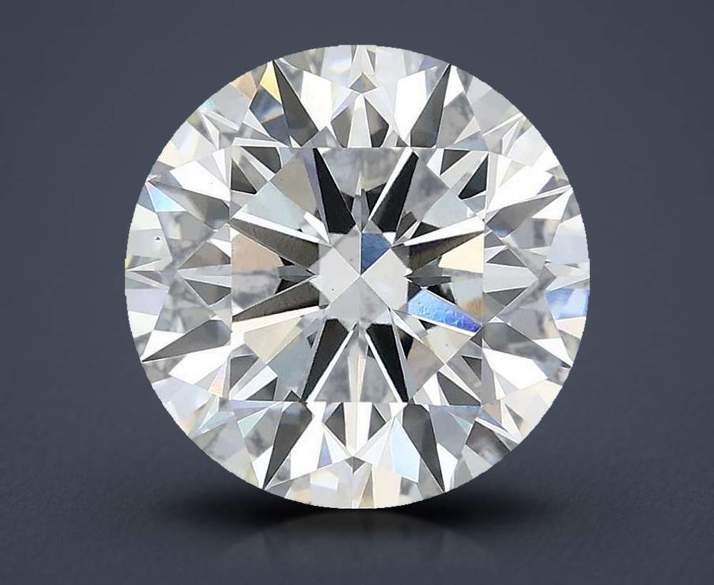 3.82 Carat Round Lab Diamond