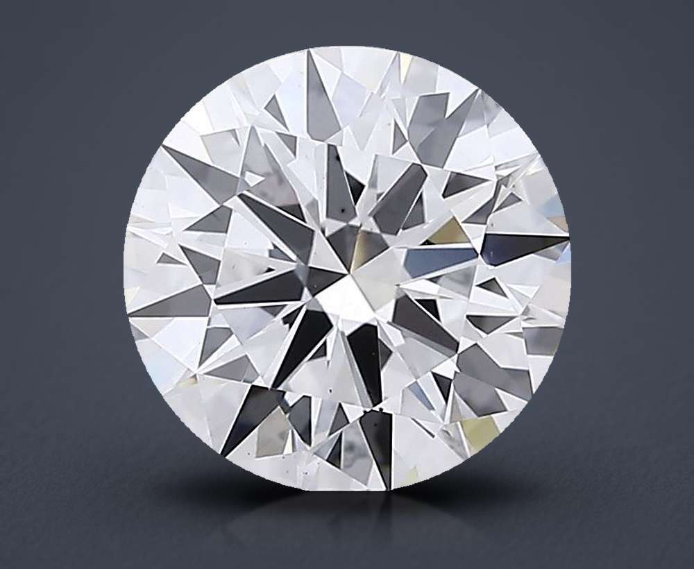 3.26 Carat Round Lab Diamond