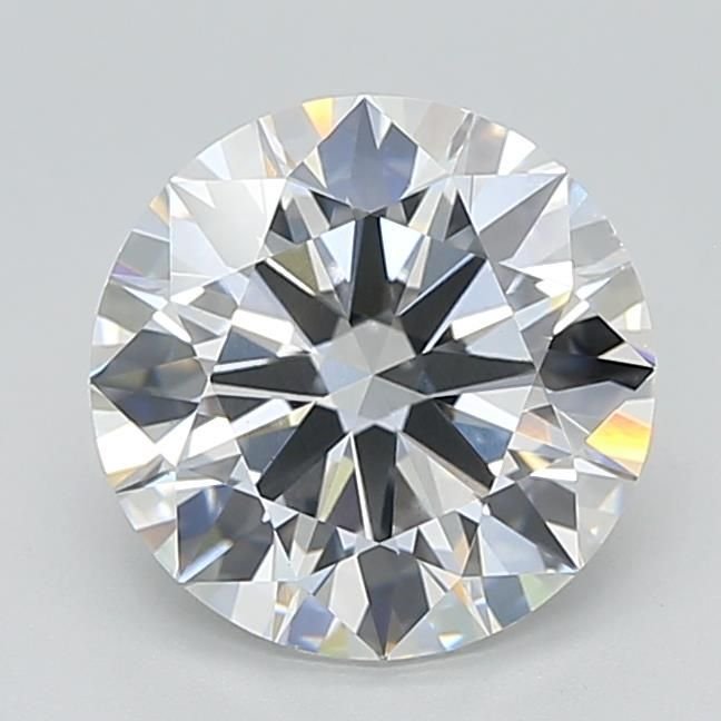 3.10ct F VS1 Rare Carat Ideal Cut Round Lab Grown Diamond