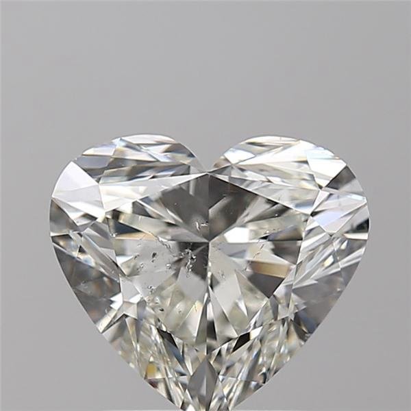 2.03ct J SI2 Rare Carat Ideal Cut Heart Diamond