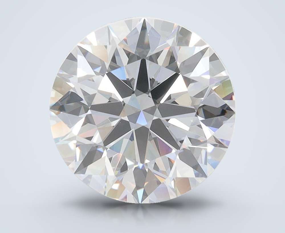 3.68 Carat Round Lab Diamond