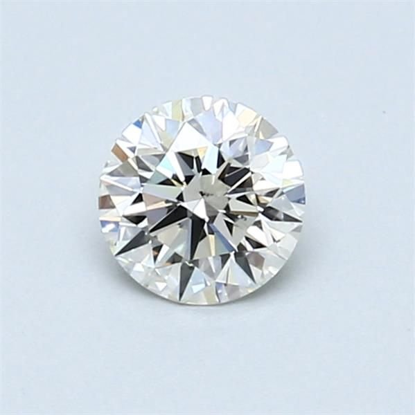 0.53ct F SI1 Rare Carat Ideal Cut Round Diamond