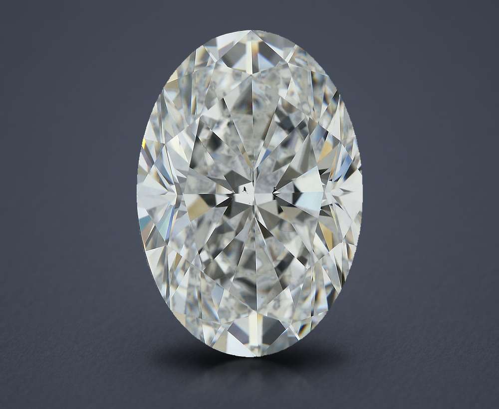 3.79 Carat Oval Natural Diamond