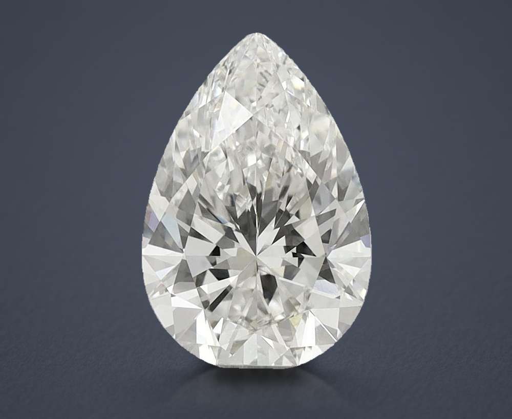 2.73 Carat Pear Lab Diamond