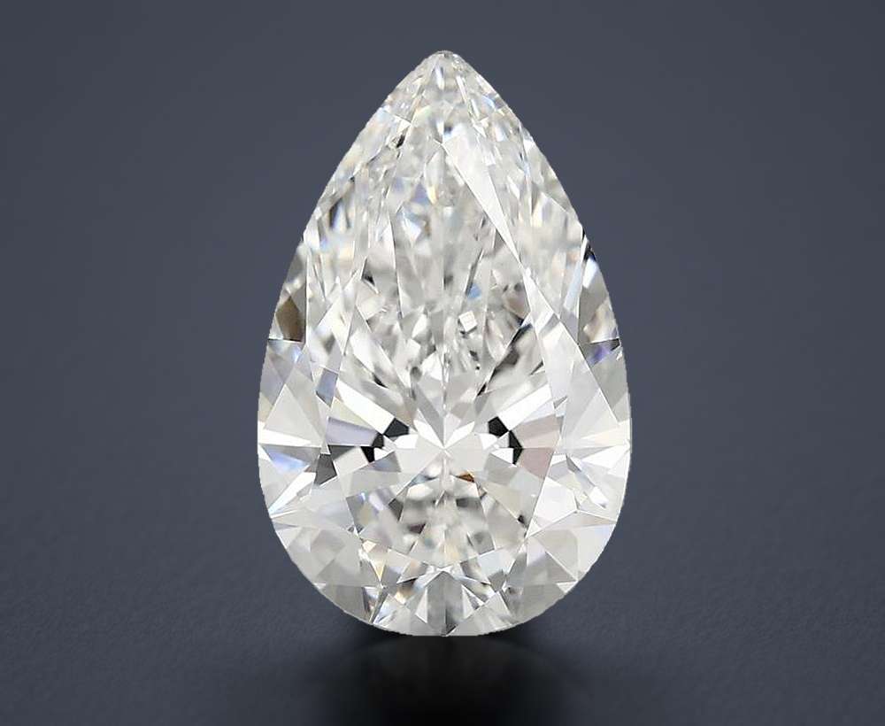 3.39 Carat Pear Lab Diamond