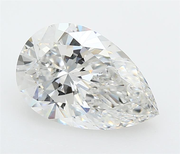 3.04ct E VS2 Rare Carat Ideal Cut Pear Lab Grown Diamond
