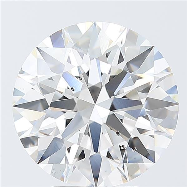 5.07ct G SI1 Rare Carat Ideal Cut Round Lab Grown Diamond