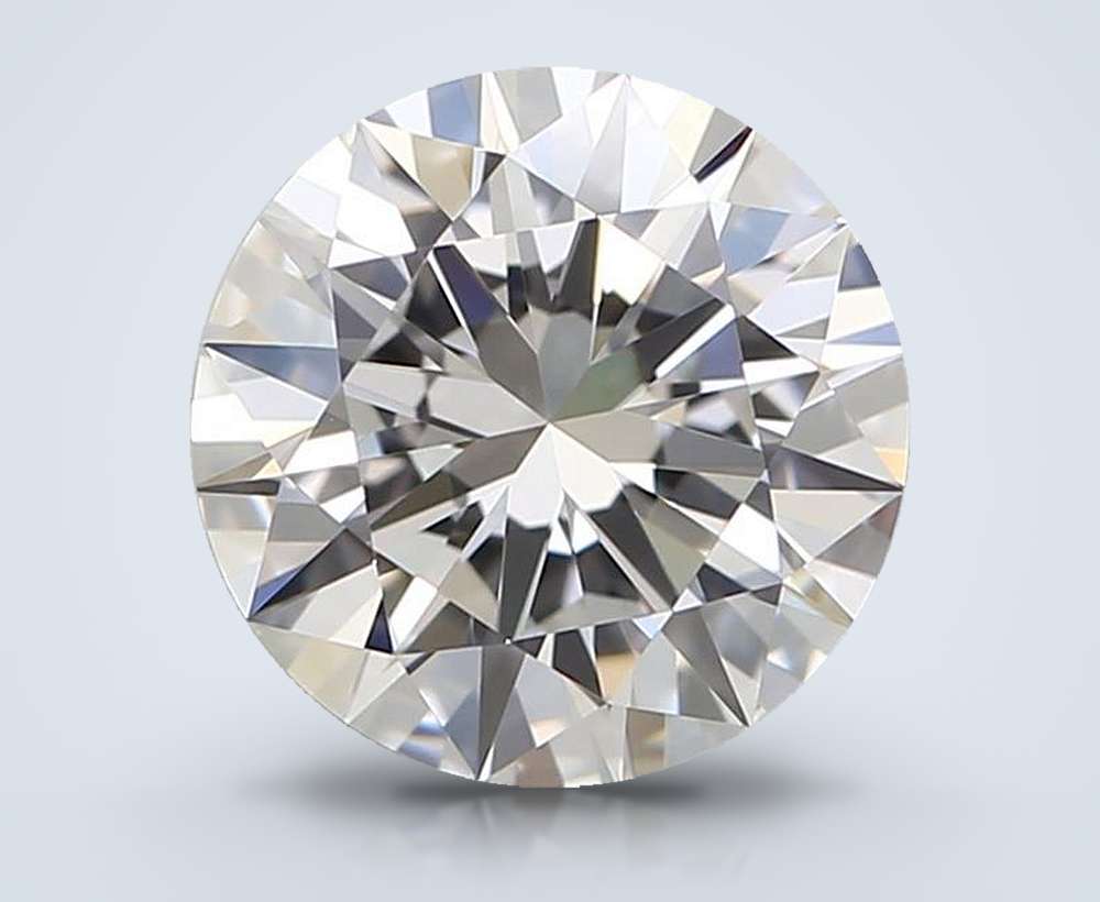 0.90 Carat Round Natural Diamond