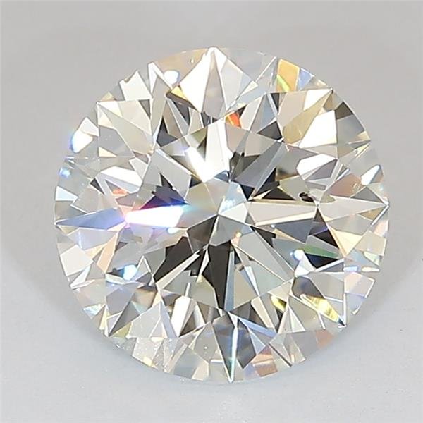 2.01ct I SI1 Excellent Cut Round Lab Grown Diamond