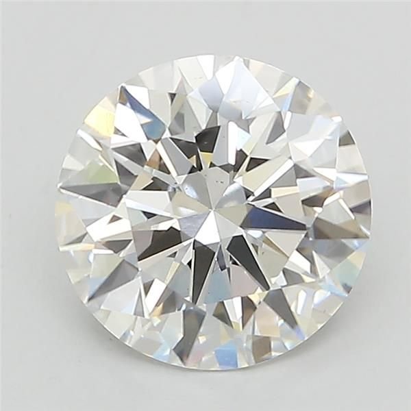 2.53ct E VS2 Rare Carat Ideal Cut Round Lab Grown Diamond