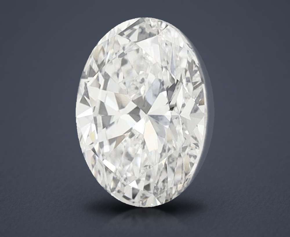 0.62 Carat Oval Lab Diamond