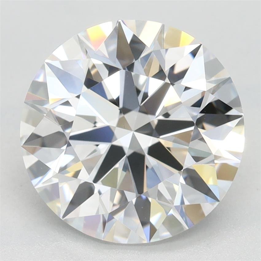 2.83ct E VVS1 Rare Carat Ideal Cut Round Lab Grown Diamond