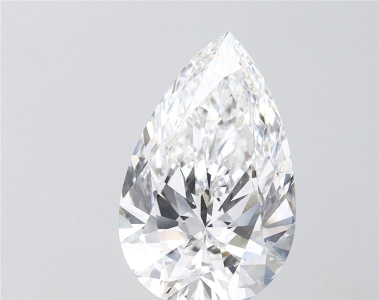 3.96 Carat Pear Lab Diamond