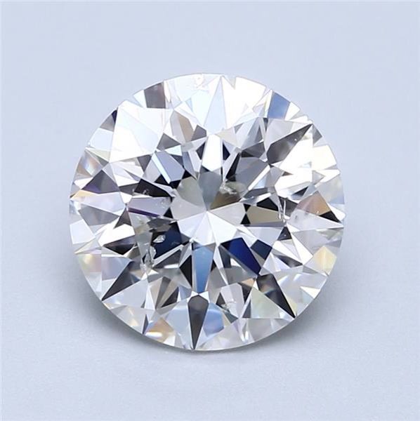 2.71ct G SI2 Rare Carat Ideal Cut Round Diamond