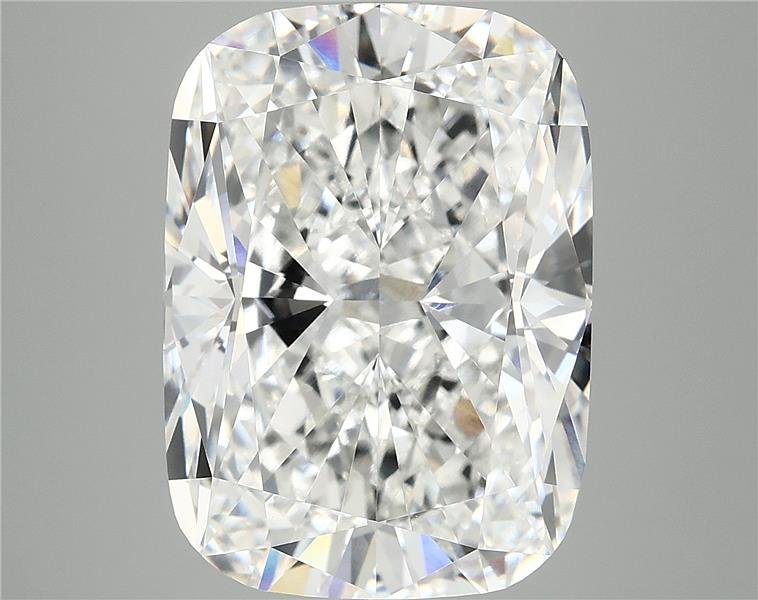 10.26ct F VVS2 Rare Carat Ideal Cut Cushion Lab Grown Diamond