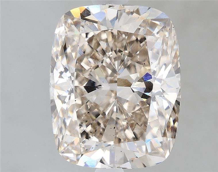 3.51ct J VS2 Rare Carat Ideal Cut Cushion Lab Grown Diamond