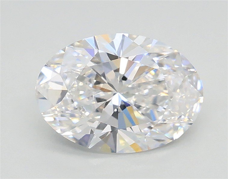 1.02ct D VS1 Rare Carat Ideal Cut Oval Lab Grown Diamond