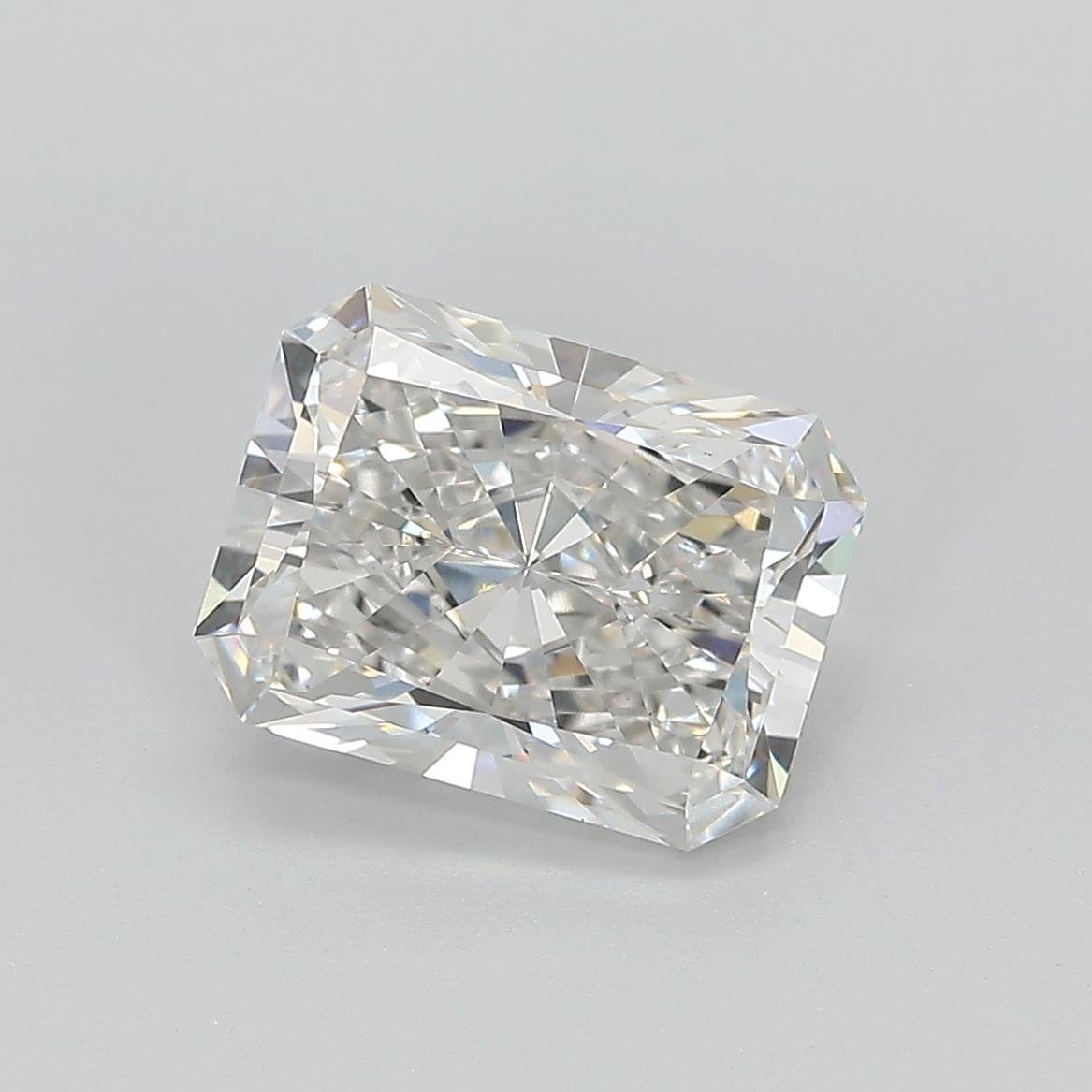 2.57ct G VS1 Rare Carat Ideal Cut Radiant Lab Grown Diamond