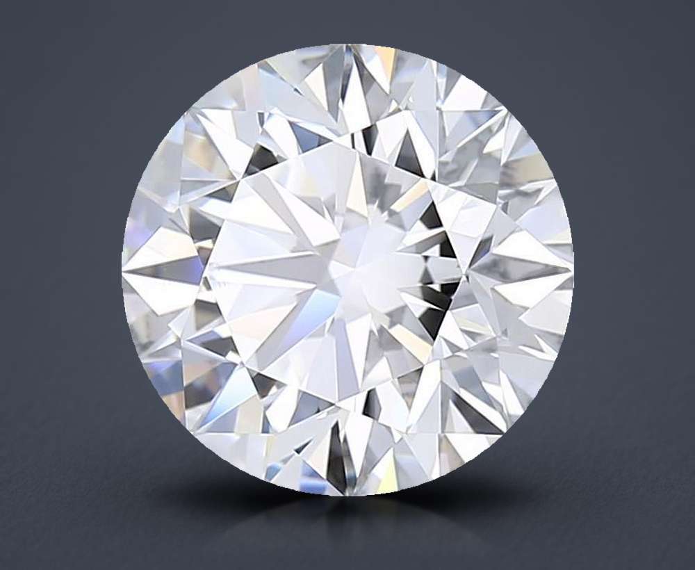 3.02 Carat Round Lab Diamond