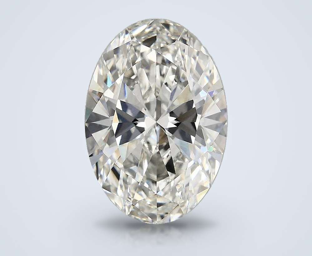 4.90 Carat Oval Lab Diamond
