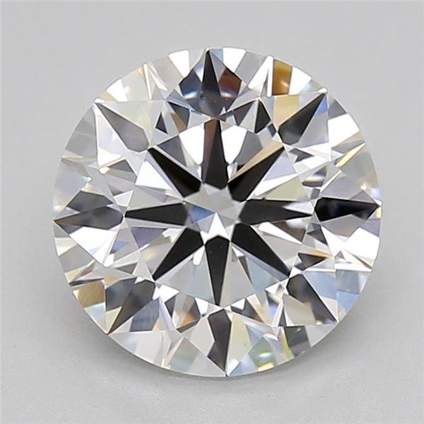 3.02ct D VS1 Rare Carat Ideal Cut Round Lab Grown Diamond