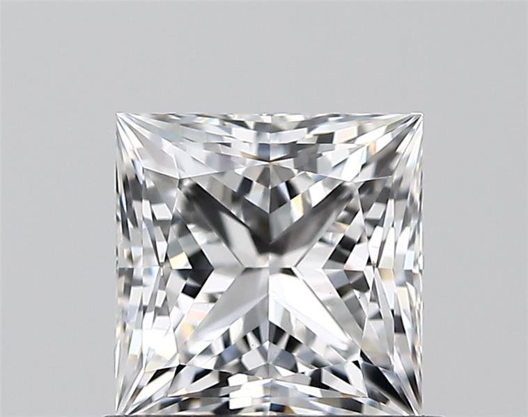 0.88ct E VS1 Rare Carat Ideal Cut Princess Lab Grown Diamond