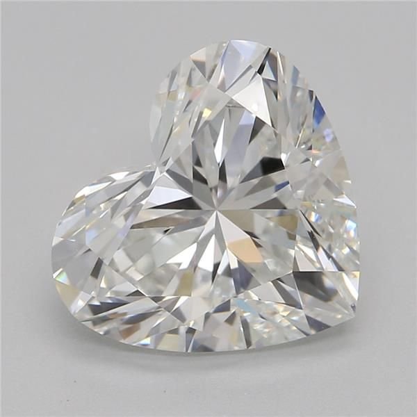 2.08ct E VVS2 Rare Carat Ideal Cut Heart Lab Grown Diamond