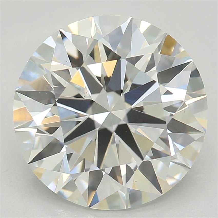 2.09ct E VS2 Rare Carat Ideal Cut Round Lab Grown Diamond