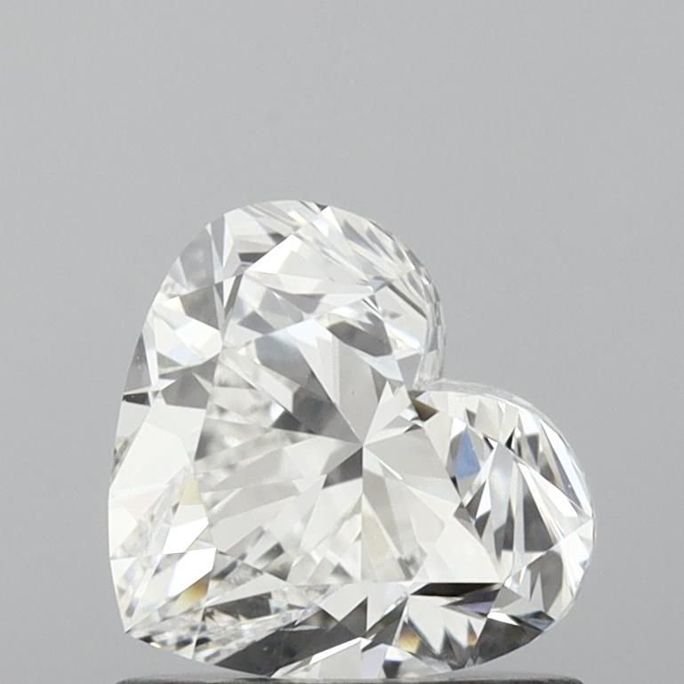 1.02ct F SI2 Very Good Cut Heart Diamond