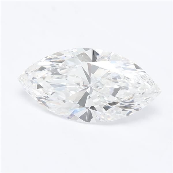 2.54ct F VVS2 Rare Carat Ideal Cut Marquise Lab Grown Diamond