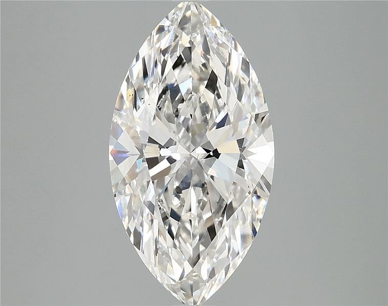 3.01ct G VS2 Rare Carat Ideal Cut Marquise Lab Grown Diamond