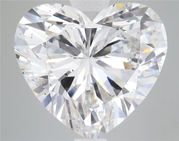 11.89ct F VS2 Rare Carat Ideal Cut Heart Lab Grown Diamond