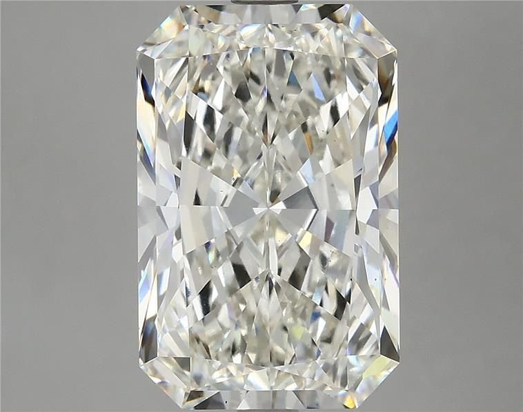 6.74ct H VS2 Rare Carat Ideal Cut Radiant Lab Grown Diamond