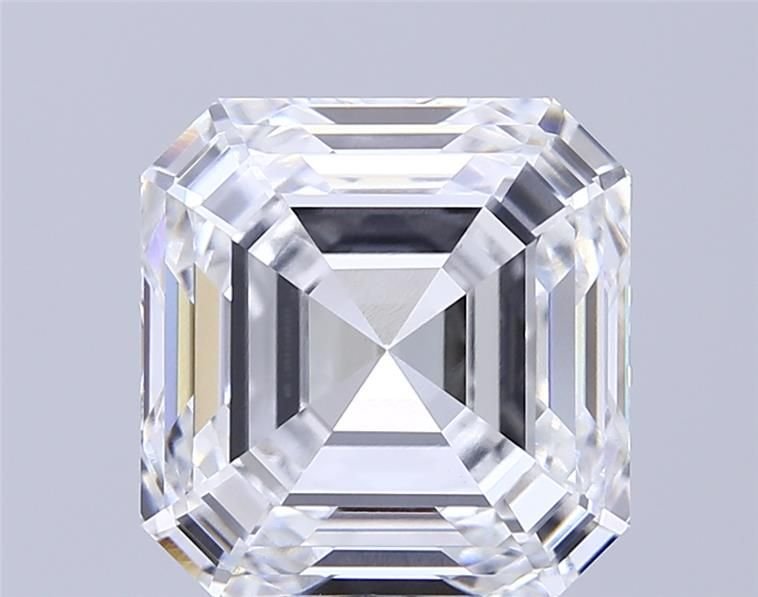 8.07ct E VVS2 Rare Carat Ideal Cut Asscher Lab Grown Diamond