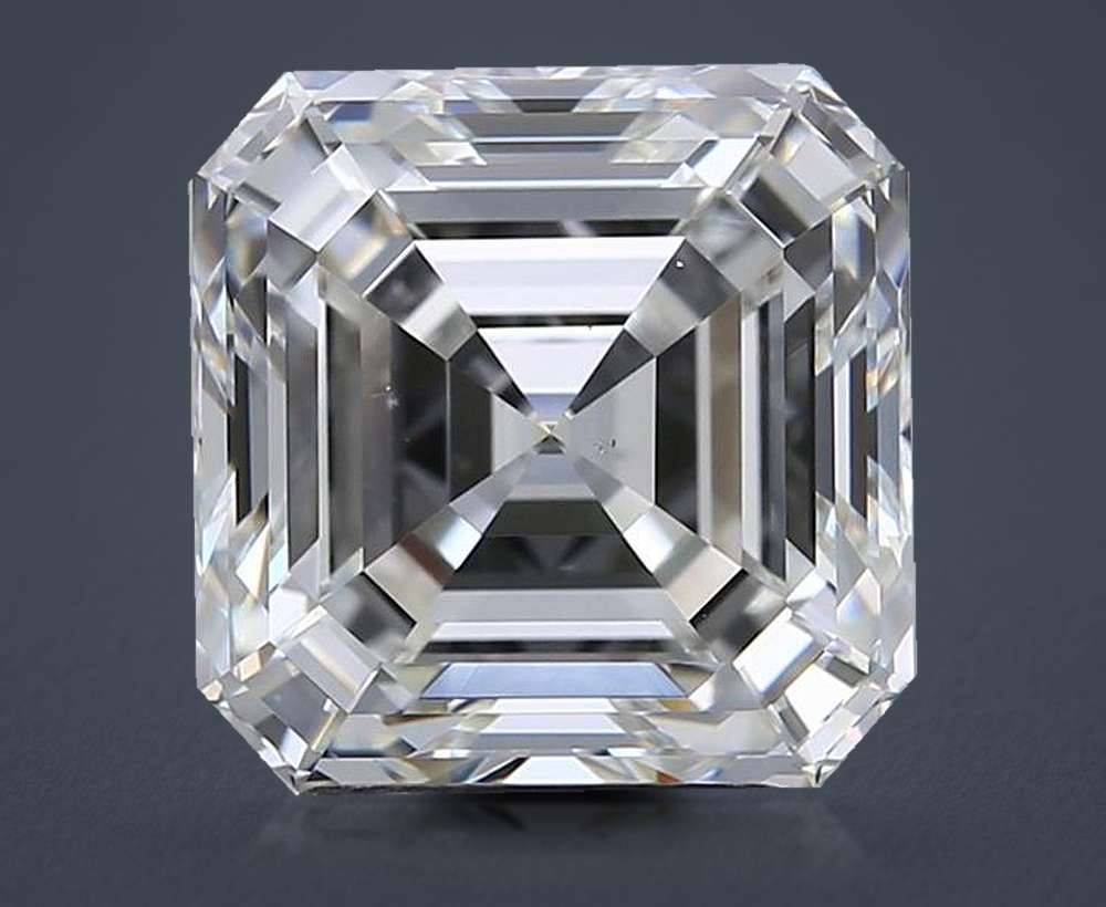 3.21 Carat Asscher Natural Diamond